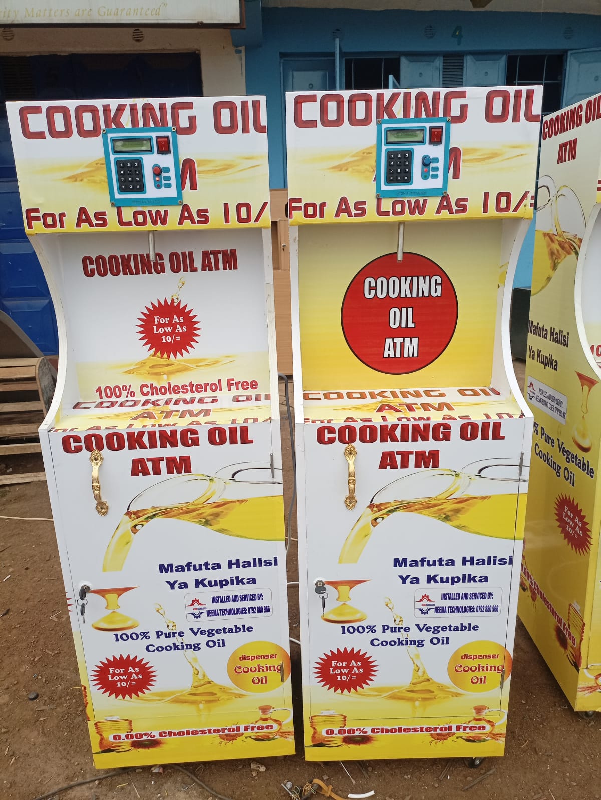 Cooking Oil ATM Business in Kenya Neema Technologies